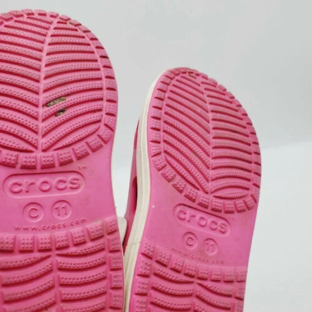 Crocs Unisex Kids Round Cap Toe‎ Clog Sandal C 11
